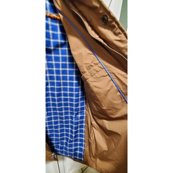 Brooks Brothers Diamond Quilted Bison Brown Jacket Men's XL - Picture 5 of 11